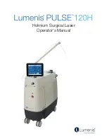 Предварительный просмотр 1 страницы LUMENIS PULSE 120H Operator'S Manual