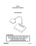 Lumens 3D101 User Manual preview