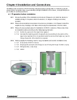 Preview for 9 page of Lumens CL510 Installation Manual