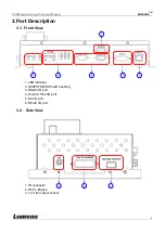 Preview for 4 page of Lumens CU003 Installation And Technical Manual