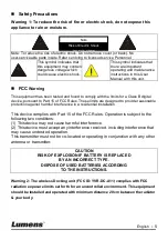 Предварительный просмотр 6 страницы Lumens DC-A11 User Manual