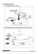 Предварительный просмотр 25 страницы Lumens DC-A11 User Manual