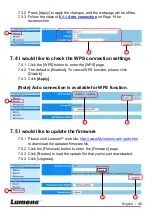 Предварительный просмотр 41 страницы Lumens DC-A11 User Manual