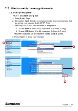 Предварительный просмотр 42 страницы Lumens DC-A11 User Manual