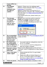 Предварительный просмотр 62 страницы Lumens DC-A11 User Manual