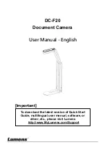 Lumens DC-F20 User Manual preview