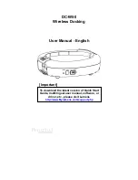 Preview for 1 page of Lumens DC-W50 User Manual