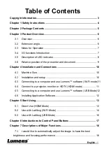 Preview for 2 page of Lumens DC-W80 User Manual