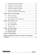 Preview for 3 page of Lumens DC-W80 User Manual