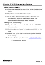 Preview for 21 page of Lumens DC-W80 User Manual