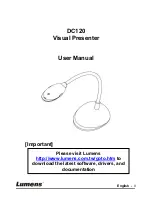 Lumens DC120 User Manual preview