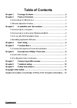 Preview for 2 page of Lumens DC132U User Manual