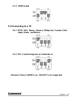 Preview for 40 page of Lumens DC170 User Manual