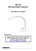 Lumens DC172 User Manual preview