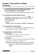 Предварительный просмотр 18 страницы Lumens DC172 User Manual