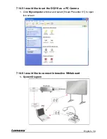 Предварительный просмотр 35 страницы Lumens DC210 User Manual