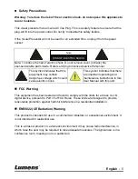 Предварительный просмотр 6 страницы Lumens DC211 User Manual