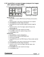 Предварительный просмотр 28 страницы Lumens DC211 User Manual