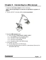 Предварительный просмотр 34 страницы Lumens DC211 User Manual