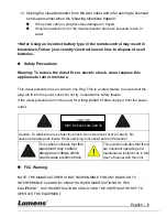 Предварительный просмотр 7 страницы Lumens DC265 User Manual