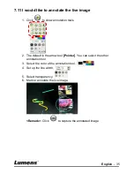 Preview for 36 page of Lumens PC120 User Manual