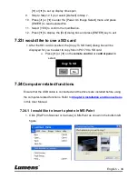 Предварительный просмотр 35 страницы Lumens PC170 User Manual