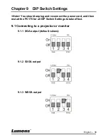 Предварительный просмотр 39 страницы Lumens PC170 User Manual