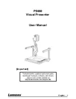 Lumens PS660 User Manual предпросмотр