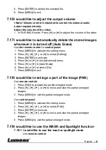 Preview for 30 page of Lumens PS752 User Manual