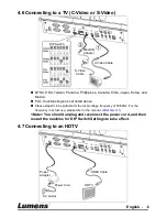 Preview for 13 page of Lumens PS760 User Manual