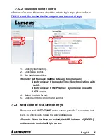 Предварительный просмотр 36 страницы Lumens PS760 User Manual