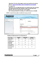 Предварительный просмотр 43 страницы Lumens PS760 User Manual