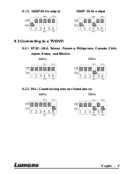 Предварительный просмотр 48 страницы Lumens PS760 User Manual