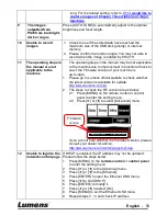 Предварительный просмотр 51 страницы Lumens PS760 User Manual