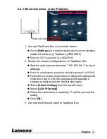 Preview for 18 page of Lumens TS20 TapShare User Manual