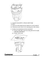 Preview for 18 page of Lumens VC-A50S Installation Manual