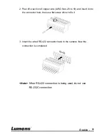 Предварительный просмотр 39 страницы Lumens VC-A50S Installation Manual