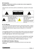 Предварительный просмотр 6 страницы Lumens VC-A51S Installation Manual