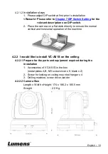 Предварительный просмотр 10 страницы Lumens VC-A51S Installation Manual