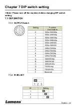 Preview for 33 page of Lumens VC-A51S Installation Manual