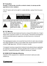 Предварительный просмотр 6 страницы Lumens VC-A52S Installation Manual