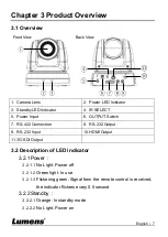 Предварительный просмотр 8 страницы Lumens VC-A52S Installation Manual