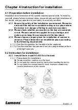 Предварительный просмотр 9 страницы Lumens VC-A52S Installation Manual