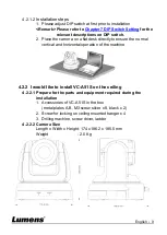 Предварительный просмотр 10 страницы Lumens VC-A52S Installation Manual