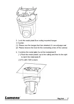 Preview for 18 page of Lumens VC-A60S Installation Manual