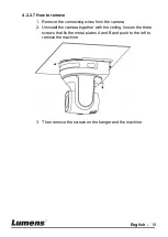 Preview for 19 page of Lumens VC-A60S Installation Manual