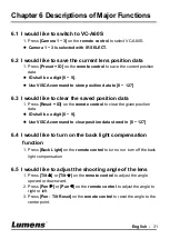 Preview for 32 page of Lumens VC-A60S Installation Manual