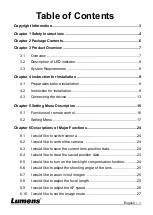 Preview for 2 page of Lumens VC-B30U Installation Manual