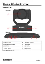 Preview for 8 page of Lumens VC-B30U Installation Manual