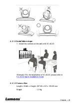 Preview for 11 page of Lumens VC-B30U Installation Manual